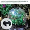 thumbnail image 2 of Reusable Garden Plastic Frost Plant Cloche Dome Protective Seedling Covers Outdoor, 2 of 9