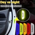 thumbnail image 6 of 4PCS Reflective Car Sticker OPEN Warning Reflector Tape Universal Reflector Sticker Accessories Car Decoration, 6 of 10