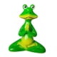 thumbnail image 4 of Estatua de rana de resina meditando y yoga, figura decorativa realista para el hogar Estilo A, 4 of 9