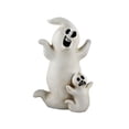 thumbnail image 2 of Halloween Ghost Pumpkin Witch Figurine Tabletop Decoration Spooky Home Decor Ornament Haunted House Bar Party Indoor Display Shelf Desk Halloween Festival Seasonal Accent Horror Style Room Decor Prop, 2 of 5