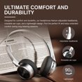 R1 Wireless Retro Headphones Bluetooth V 5.3 60 Hours Playtime