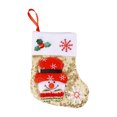 thumbnail image 3 of Medias de Navidad, regalo, bolsa de dulces, cuchara de Navidad, palillo, tenedor, soporte, bolsa de almacenamiento, decoración de árbol de Kits de decoración para fiestas Calcetín muñeco de nieve Toystoory HA001464-05, 3 of 6