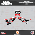 thumbnail image 3 of Kalair GFX Graphics Kit for KTM ENDURO 4-STROKE 250XC-F, 350XC-F and 450XC-F (2023) Coil Series, 3 of 5
