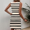thumbnail image 2 of Ytndtr Summer Dress for Womens 2026 Crew Neck Sleeveless Tank Sundress Casual Beach Vacation Mini Dress, 2 of 7