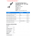 thumbnail image 2 of Front Windshield Wiper Motor 1 - Compatible with 2004 - 2007 Dodge Grand Caravan - Autopart Premium, 2 of 2