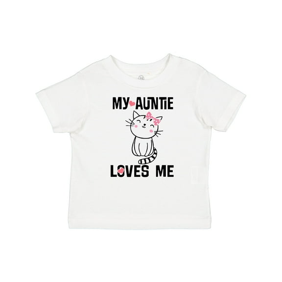Inktastic My Auntie Loves Me Girls Baby T-Shirt