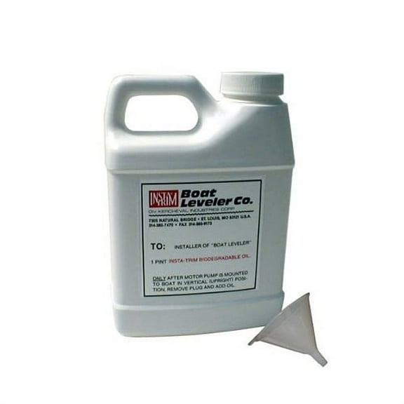 Boatleveler 3923564 Boat Leveler Oil & Funnel Kit