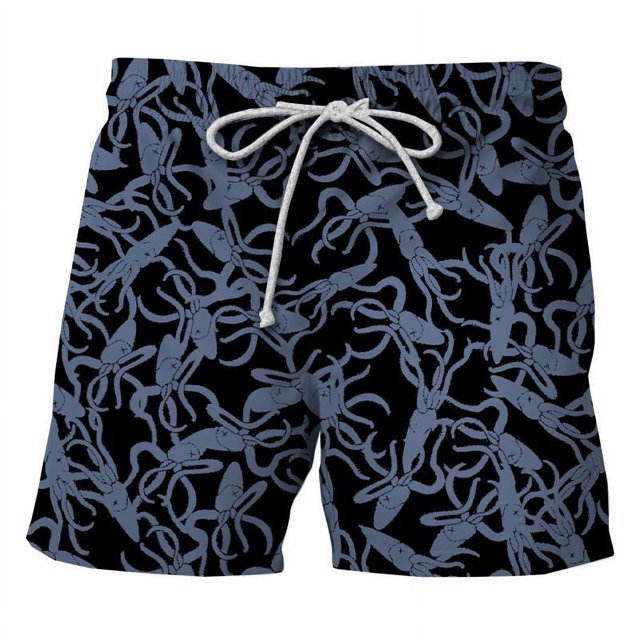 Tentacules de Mer Short Imprimé 3D Homme Confortable Décontracté Natation Short de Plage Mode Sport Gym Short de Glace