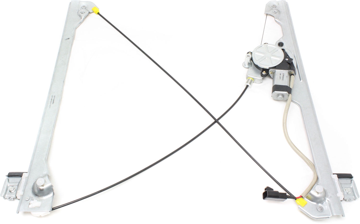 Window Regulator For 2007-2014 Chevrolet Tahoe GMC Sierra 3500 HD Front, Left Driver Power With Motor