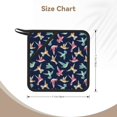 thumbnail image 2 of 2PCS Pot Holders for Kitchen - Heat Resistant Silicone Pot Holders with Hanging Loop, Yellow Green Red Hummingbird Non Slip Oven Hot Pads, Potholders for Decor Baking Cooking Kitchen, 2 of 6