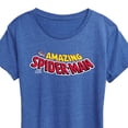 thumbnail image 3 of Marvel Spider-Man - Editorial Logo - Ladies Short Sleeve Graphic T-Shirt, 3 of 5