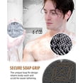 thumbnail image 4 of Exfoliante corporal de silicona Zennow Loop Fin Bristles Luofah, 4 of 6