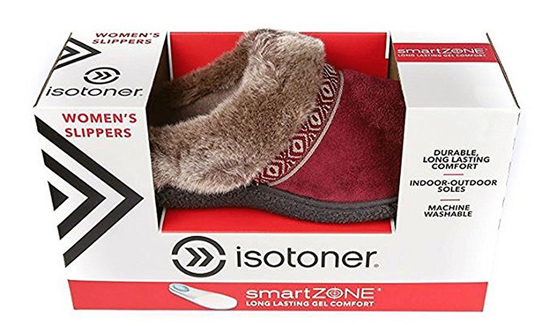 Isotoner smartzone best sale slippers