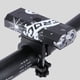 thumbnail image 3 of Linterna frontal para bicicleta recargable por USB con sensor inteligente, lámpara superbrillante blanco negro, 3 of 9