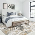 thumbnail image 5 of JoanKaren 8'x10' Large Abstract Area Rugs,Machine Washable Rug Modern Marble Rug with Non Slip, Low Pile Boho Marble Pattern,Grey, 5 of 8