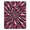Pink, Pattern 10, variant on ODIKA 3'x5' Machine Washable Non-Slip Area Rug, Geometric Gold High Traffic Rug, Pink, 993646