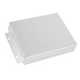 thumbnail image 5 of Caja de placa de circuito Amonsee aleación de aluminio superficie lisa para cajas de conexiones disipación de calor color plateado, 5 of 5