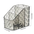 thumbnail image 3 of Makeup Organizer Storage Box With Lid Dustproof Compartment Cosmetic Holder Multi Section Desktop Organizer For Neat Storage Easy Access, Ideal for Vanity Bathroom Office Desk Use, 3 of 6