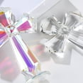 thumbnail image 3 of WYZCTTD Crystal Standing Cross Decor, Handmade Glass Holy Cross Collectible Figurines for Home Decoration, Easter Christmas Decoration for Pary，Colorful, 3 of 6