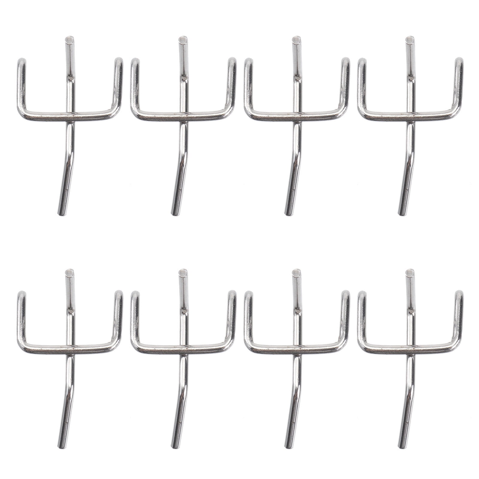 50Pcs Shelf Hook Supermarket Shelves Three Foot Hook Hole Board Hook ...