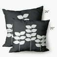 thumbnail image 3 of 20" x 20" Simply Daisy Simple Stems Decorative Throw Pillow, 3 of 3