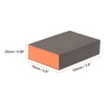 thumbnail image 2 of Unique Bargains 8pcs Sanding Sponge Blocks 2000-2500 Grits Block 100x70x25mm, Brown&Orange, 2 of 7