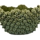 thumbnail image 2 of Cuenco decorativo Benzara Nina Green Ceramic 36cm, 2 of 5