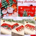 thumbnail image 6 of Christmas Placemats Set of 4,11x17 Inch Winter Table Mats for Dining Table Outdoor Home Party Kitchen Dining Decor Rustic Vintage Thanksgiving Washable Table Mats, 6 of 6