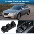 thumbnail image 2 of Interruptor de ventana eléctrica Unique Bargains No. 935703S000RY para el lado del conductor delantero izquierdo del Hyundai Sonata 2011-2015 en negro, 2 of 7