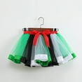 thumbnail image 4 of Spazoro Toddler Girls Tutu Dance Skirts, Bow Knot Rainbow Leisure Mesh Princess Skirts for Child Girls Green Size 9-11 T, 4 of 6