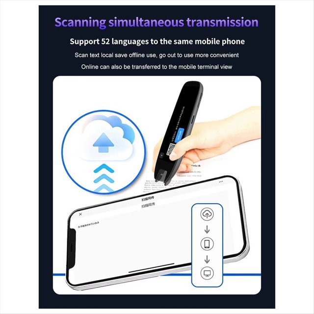 Traductor de Voz Inteligente S65Pro, 142 Idiomas, WIFI, Escáner, Traductor, Bolígrafo, Escáner, Viajes de Negocios Al Extranjero