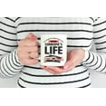 thumbnail image 2 of A Beautiful Day to Save Life White Ceramic Coffee & Tea Mug (11oz), 2 of 6