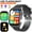 Black, variant on KR86 1.95'' AMOLED Display 340 mAh Battery Outdoor Smart Watches for Men Women Fitness Tracker with Monitor 100+ Sports Modes for iOS Android, 1pc
