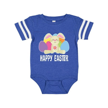 

Inktastic Happy Easter Bunny Holiday Eggs Gift Baby Girl Bodysuit