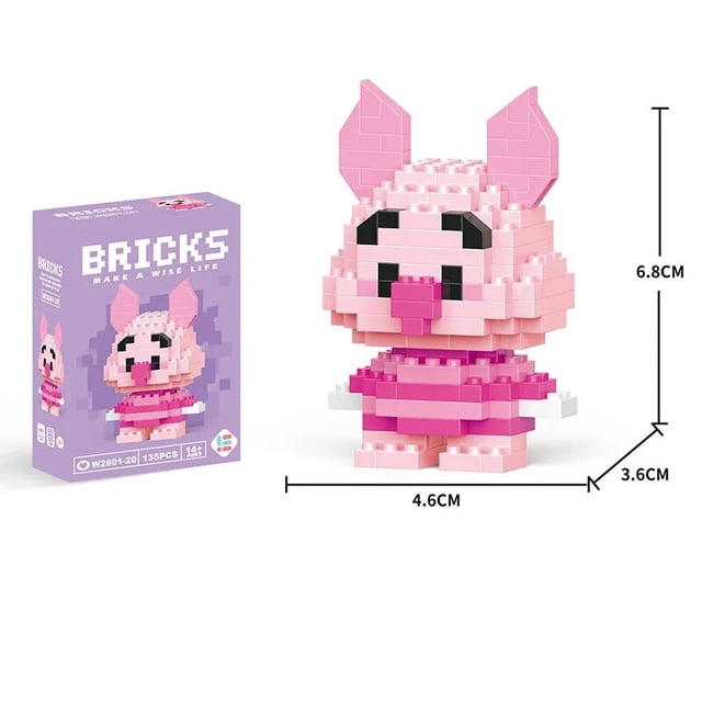 Sanrio-bloques de construcción de Hello Kitty para niños, juguetes de personajes de dibujos animados, melodía ensamblada, modelo de bloques de construcción, muñecas, regalos