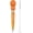 Orange, variant on 1.5oz Angled Turkey Baster - 228.2ºF Heat Resistant Food Grade Tritan and Silicone Large Octopus Bulb Baster Set with Cleaning Brush for Cooking Basting Meat Poultry Beef Chicken (Black)