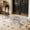 Brown-BW, variant on MMJ Area Rug Tie Dye Stain Hiding Non Slip Absorbent Bath Mat Door Mat Entryway Living Room Machine Washable 15.7x23.6in