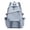 Light Blue, variant on Macaron Solid Color Canvas Backpack, Lightweight School Bag for G-i-r-l-s & Women, Casual Travel Daypack with Multiple Pockets for College and Outdoor