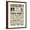 Brown Frame, variant on Art.com Apollo Theatre Handbill: Chick Webb, Ella Fitzgerald, Cook and Brown, Wolford's Pets and More Art Print, 12" x 16"
