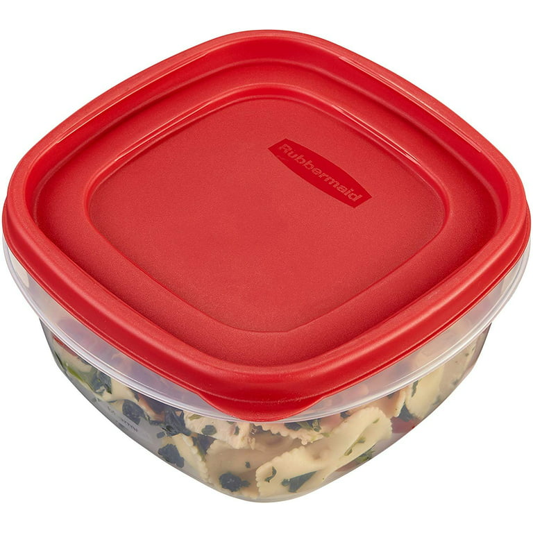Rubbermaid Easy Find Lids 5-Cup Food Storage and Organization Container,  Racer Red (Pack of 2) - Yahoo Shopping