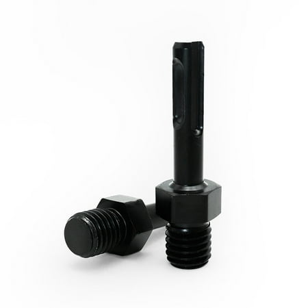 

Core Drill Bit Adapter 2pcs 5/8 -11 to SDS Shank Hole Saw Drill Sanding Attachment Arbor Shaft Adapter