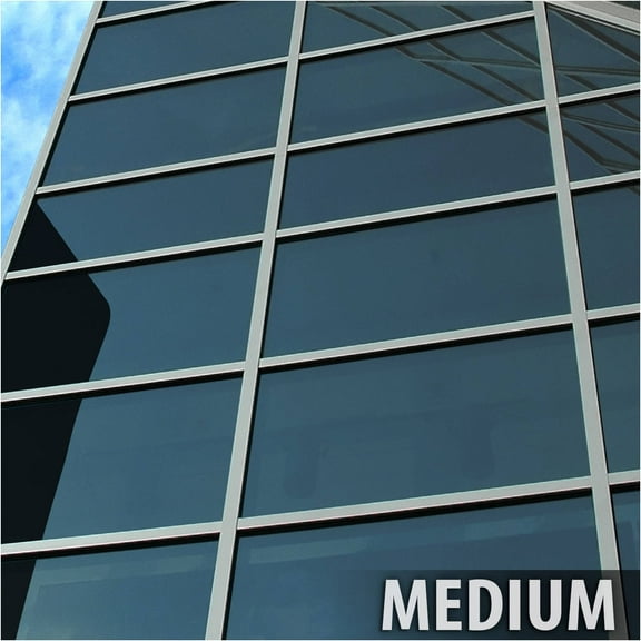 BDF EXNA40 Exterior Sun Control and Heat Rejection Natural 40, Black (Medium) Window Film 36in X 24ft