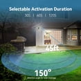 thumbnail image 6 of 4 Pack 30W Dual-Head LED Security Light with GFCI Outlets, Motion Sensor & Dusk to Dawn Floodlight, Wet Location, 5000K Daylight, ETL Listed, Brown, 6 of 9