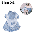 thumbnail image 2 of Vestido de tutú con cara de cachorro para niña, ropa para cachorros pequeños y medianos, ropa para gatos, vestidos para mascotas., 2 of 6