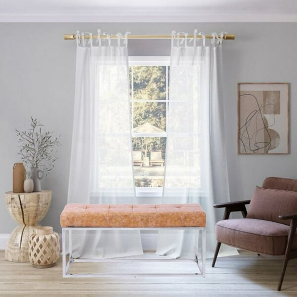 Irene Bench in Blue, Blue Velvet Bench, Stainless Steel Bench, Polished Bench, Velvet Bench, Tufted Bench, Entryway Bench