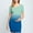 Light Blue, variant on Blue Short Sleeve Maternity Dress Ruched Crew Neck Casual Loose Pregnancy Planted Dress Maternity Nursing Nightgown For Summer Daily