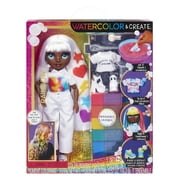 Rainbow High Watercolor & Create Fashion DIY Tie-Dye Doll, Green Eyes, Ages 4+