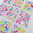 thumbnail image 5 of Pegatinas de gemas, pegatinas de diamantes de imitación, pegatinas de joyas autoadhesivas, gemas brillantes para manualidades, gemas adhesivas para maquillaje, bricolaje, ojos, uñas, 5 of 5