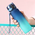 thumbnail image 3 of Nueva taza de agua deportiva pequeña con gradiente fresco, para fitness, gimnasio y deportes al aire libre, para mujeres y hombres, escuela, oficina, gimnasio al aire libre, 3 of 5