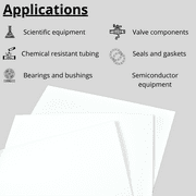 BuyPlastic White Expanded PVC Plastic Sheet 3mm (1/8) x 24 x 48 , Polyvinyl Chloride Foam Board